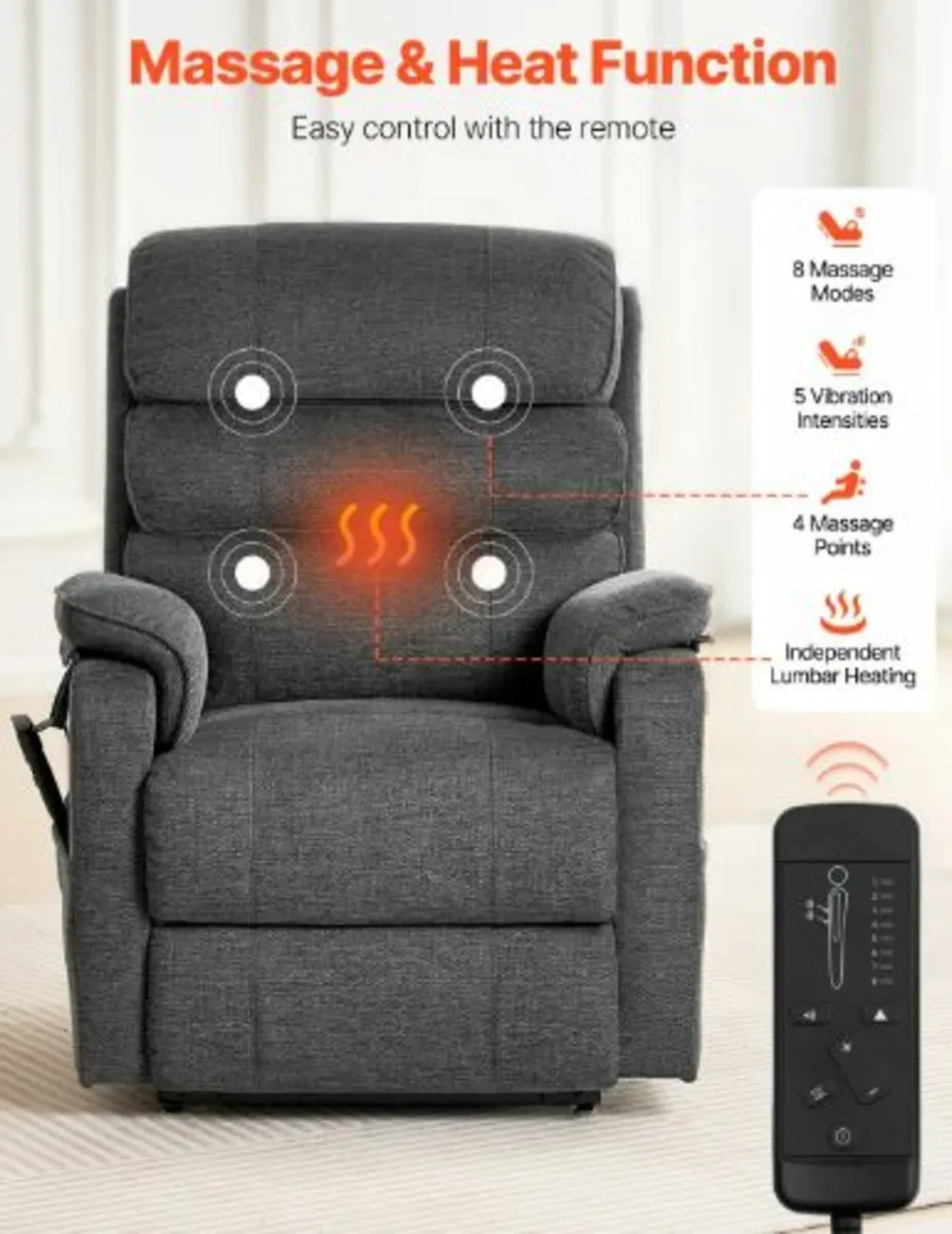 Power Lift Recliner Chair for Elderly - Image 2