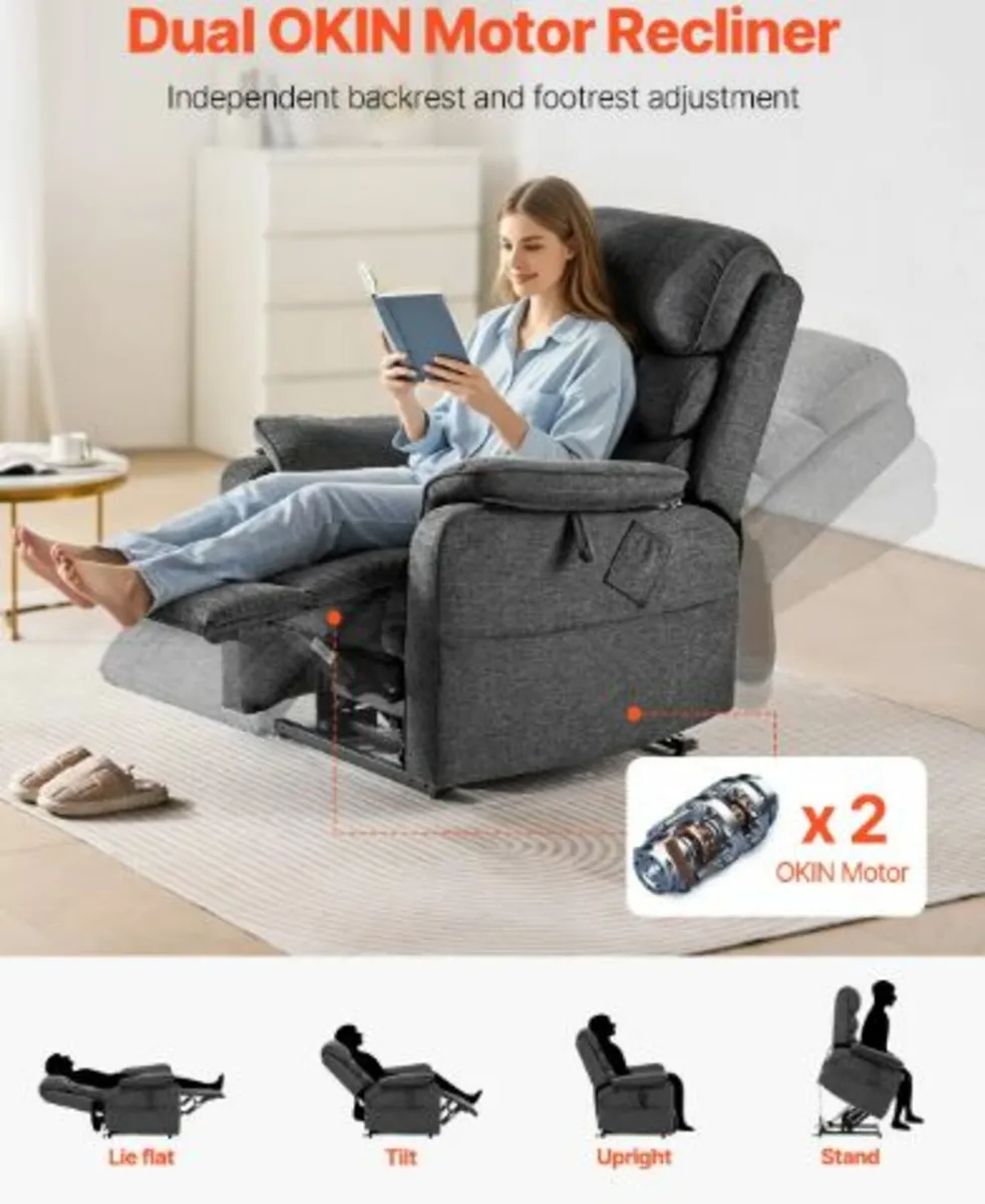 Power Lift Recliner Chair for Elderly - Image 3