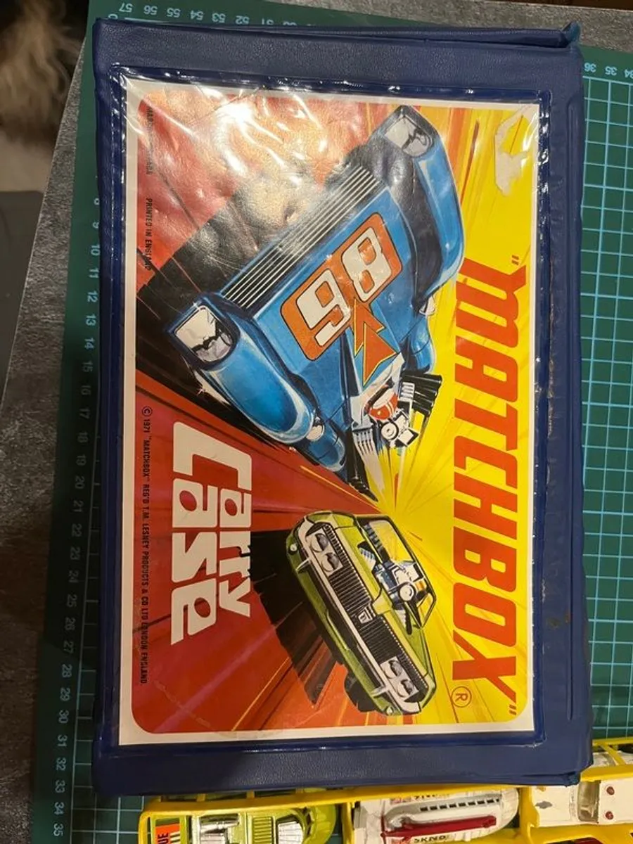 Lesney Matchbox Diecast SUPERFAST Series  1970' with case - Image 1