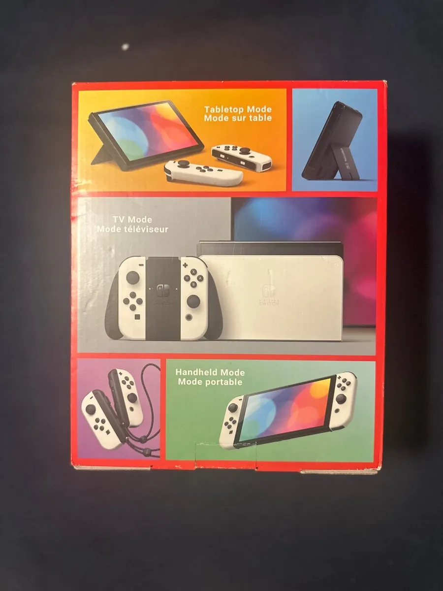 Nintendo Switch Oled (White joycons) 64GB - Image 2