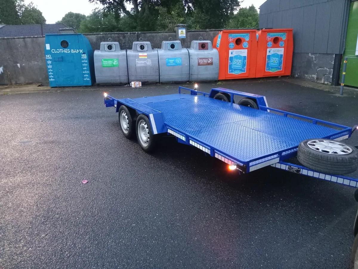 Car transporter, flat trailer  HIRE - Image 2