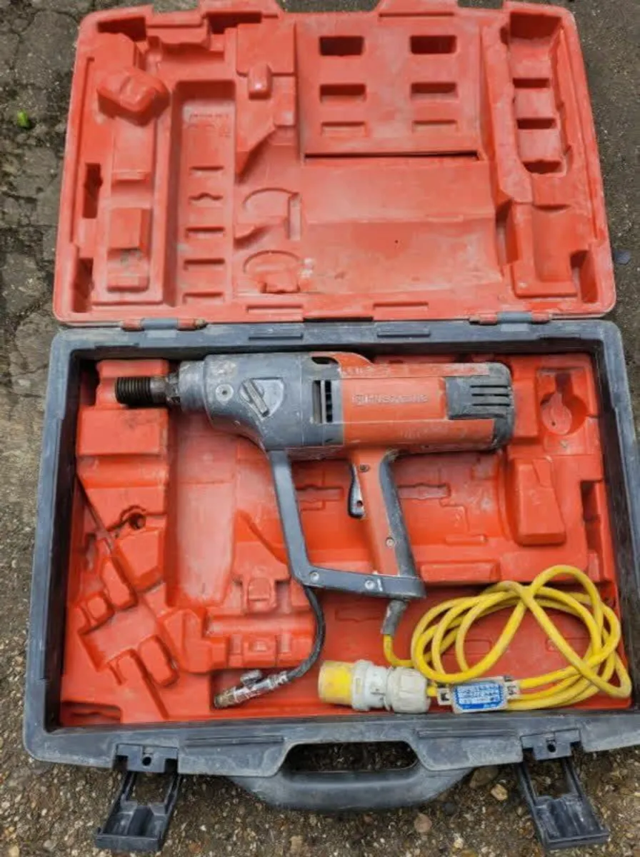 Husqvarna DM230 Electric Core Drill 110V - Image 1