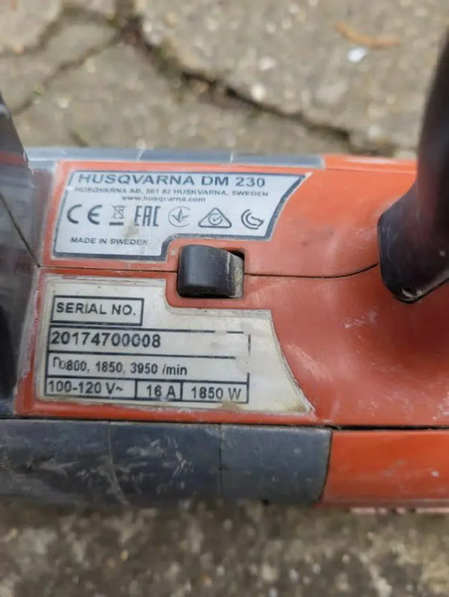 Husqvarna DM230 Electric Core Drill 110V - Image 3