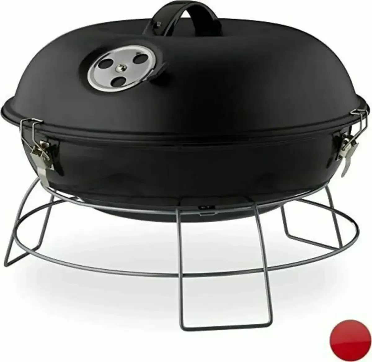 Barbecue Kettle with Lid Portable - Image 1