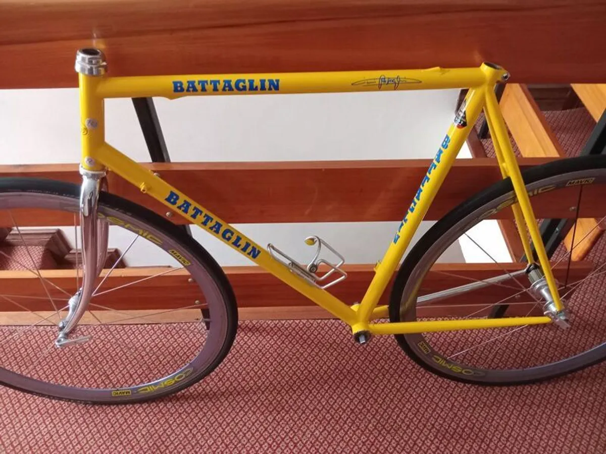 57cm Battaglin frame & forks with Campby bb & headset - Image 2