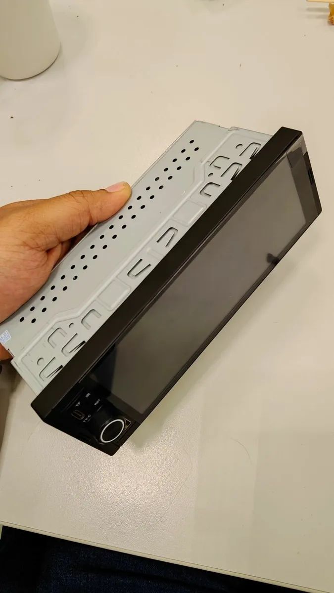 single DIN wireless carplay android auto car radio - Image 3