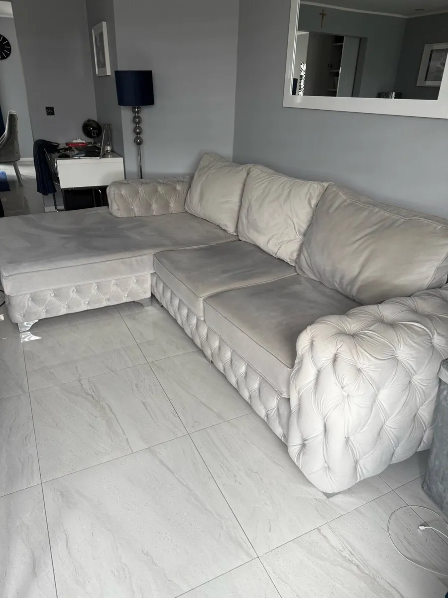 Sofa corner grey - Image 1