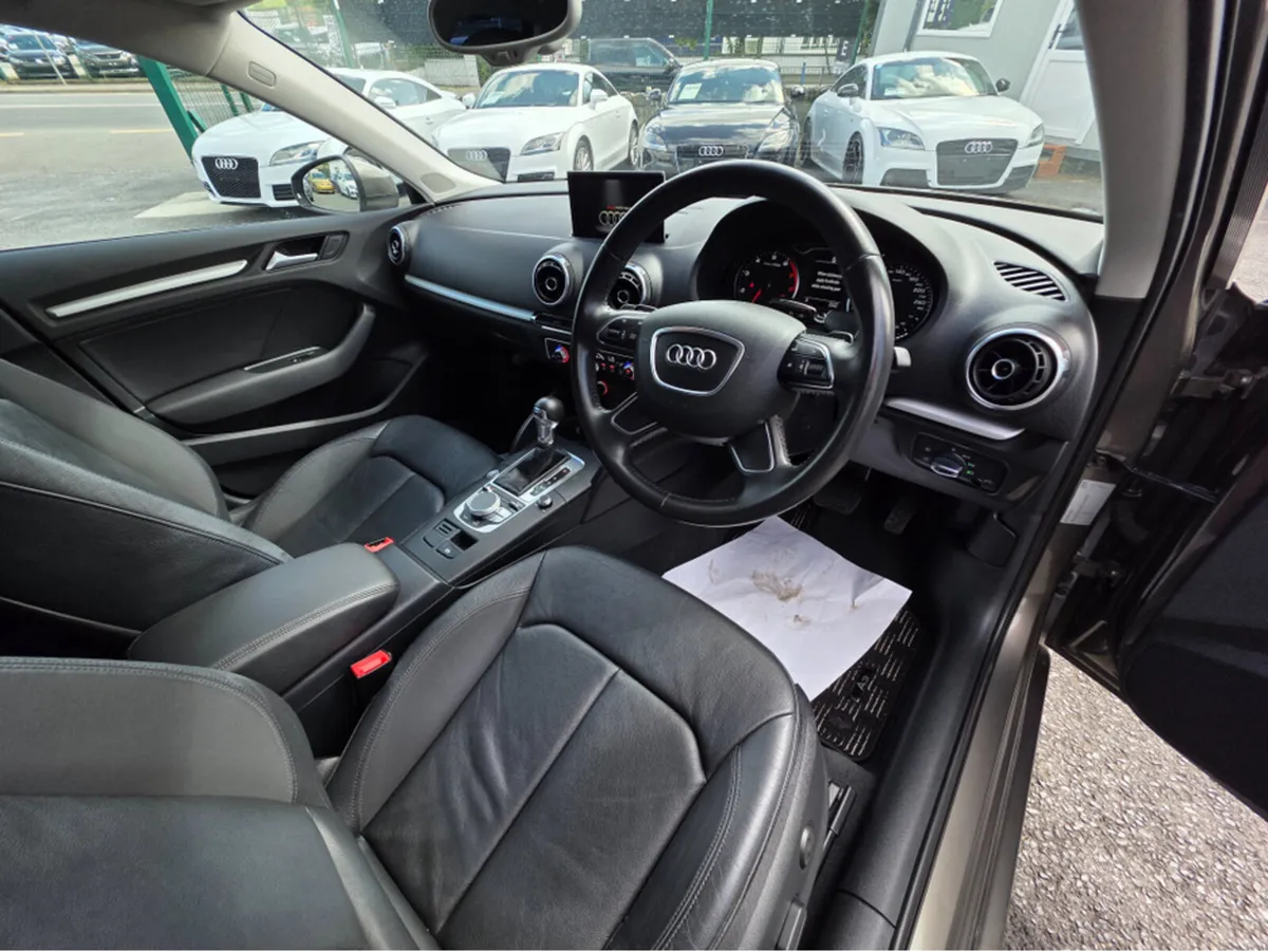 Audi A3 1.4 FULL BLACK LEATHER HEATED SEATS - PARK - Image 3