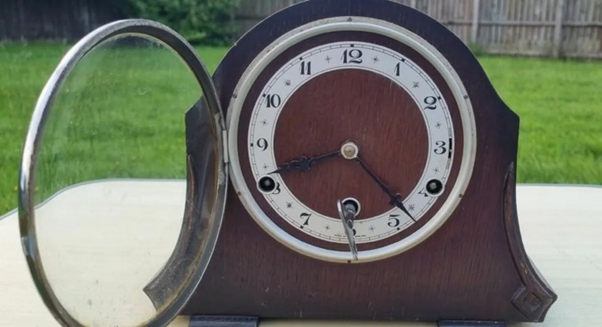 Vintage mantel clock - Image 3