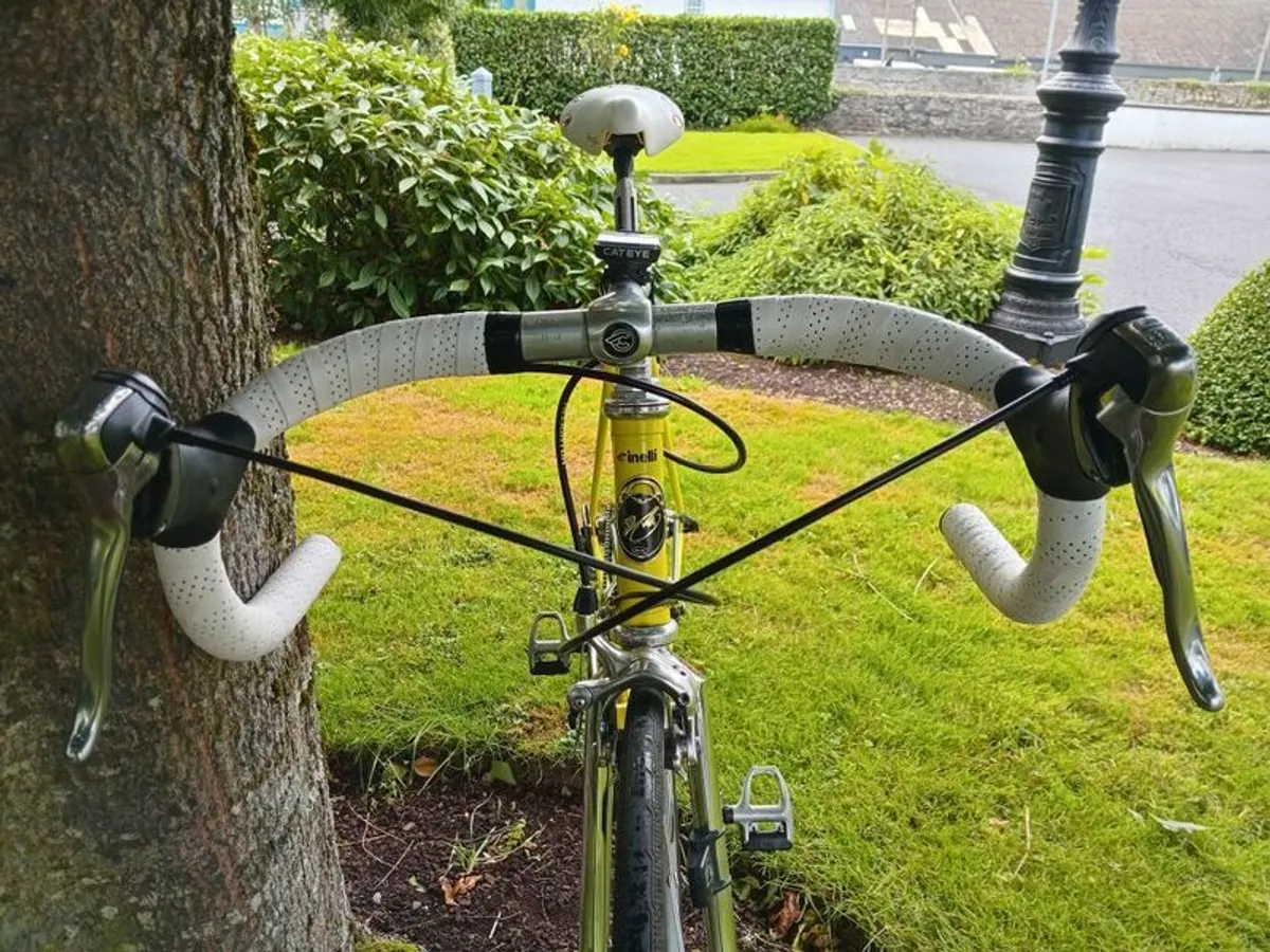 Shimano Dura Ace 7800 10 sp Cinelli on Gipemme wheels - Image 3