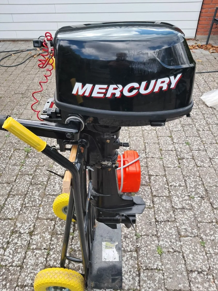 Mercury 6 hp 4-stroke with external tank - Image 2