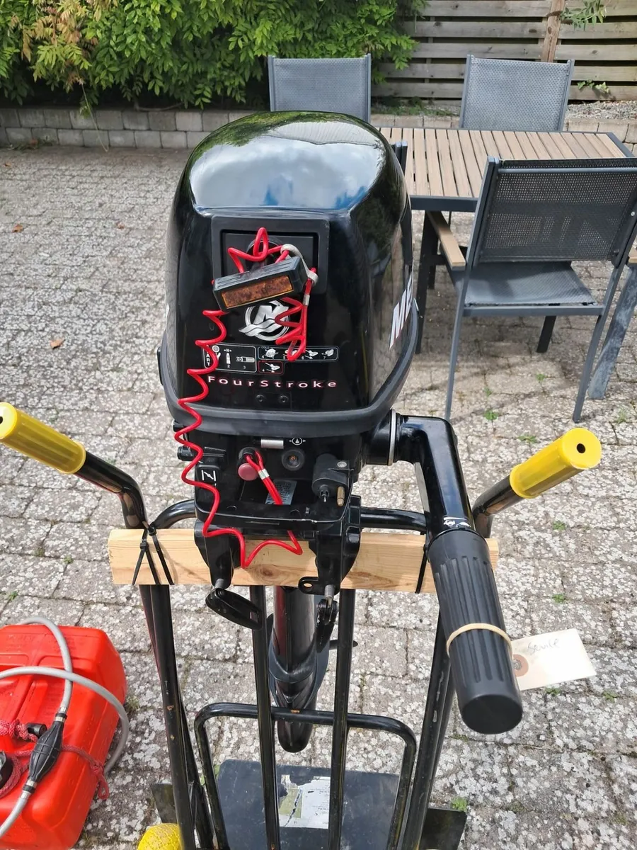 Mercury 6 hp 4-stroke with external tank - Image 3