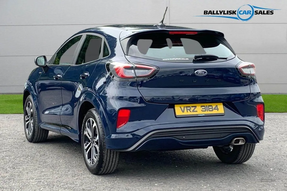 Ford Puma 1.0t 125PS St-line in Blazer Blue With - Image 2