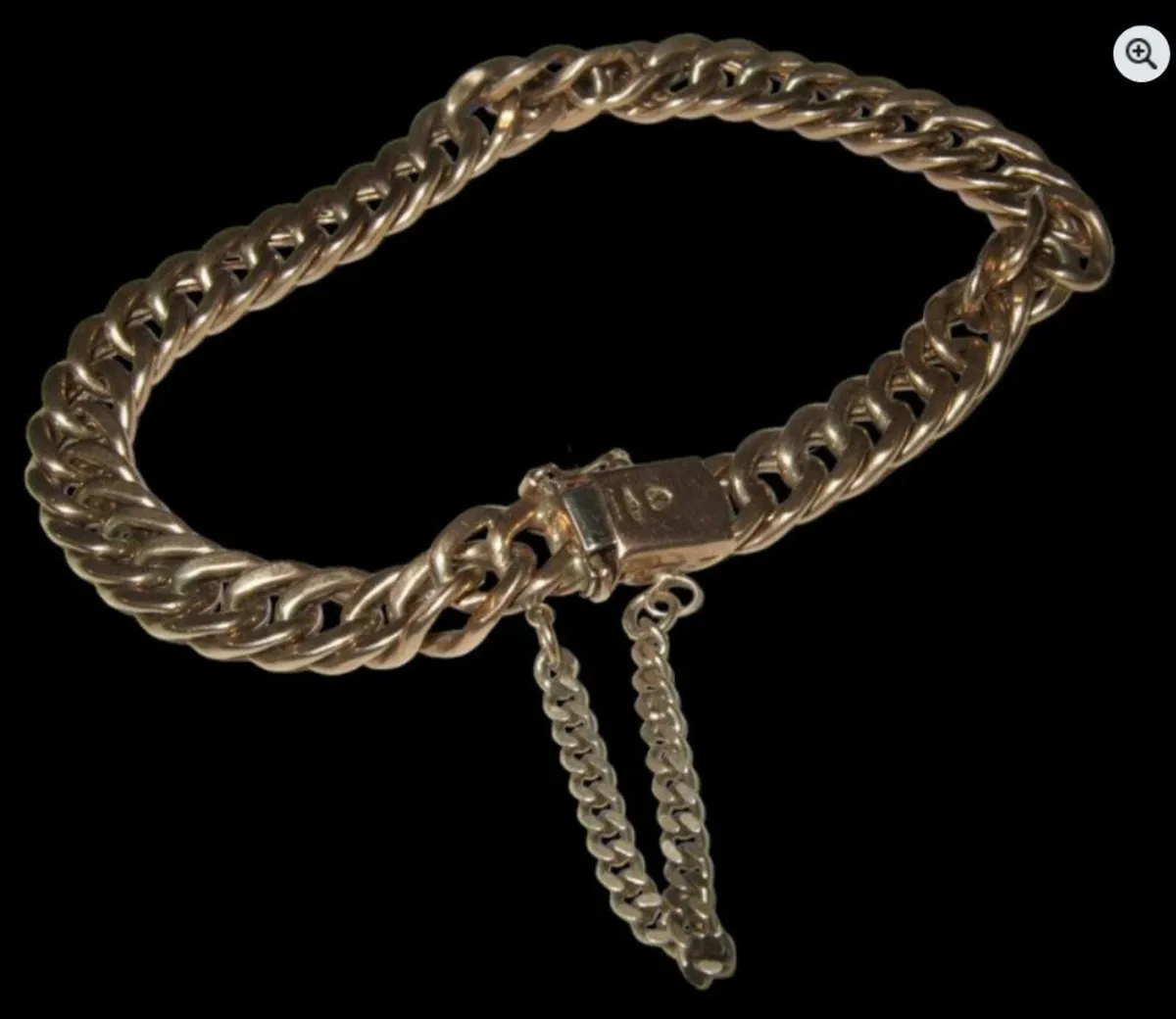 Vintage 9ct Gold Hallmarked Bracelet - Image 1