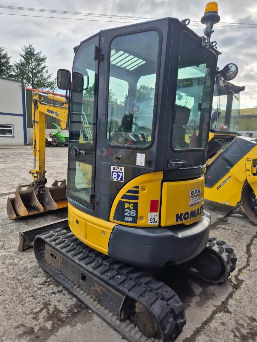 Komatsu pc26 MR Digger 2018 sale on - Image 4