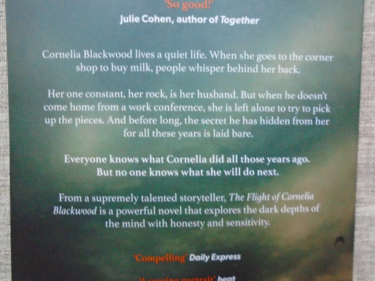 Paperback book, Fiction, The Flight of Cornelia - Image 3
