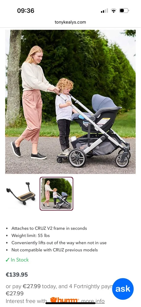 Piggyback v2 uppa baby - Image 2