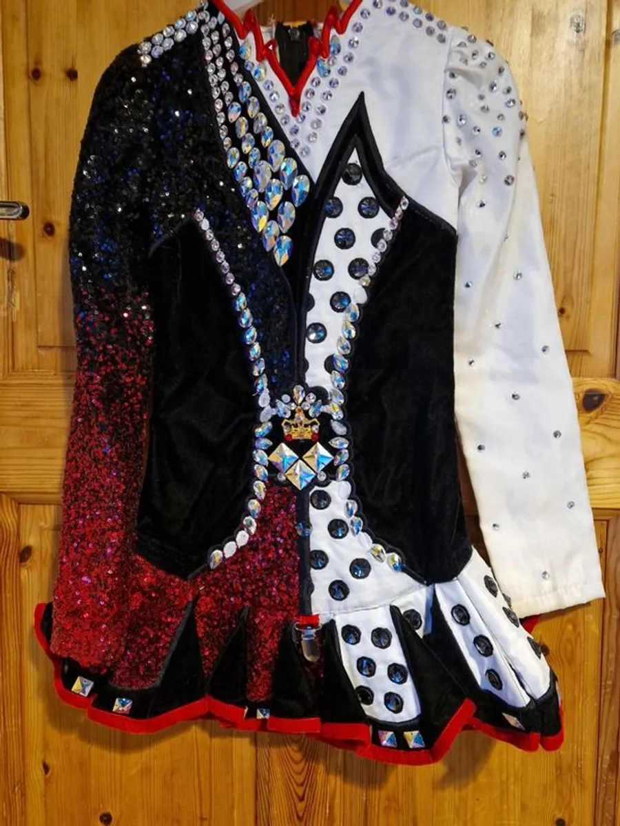 Irish dancing dress black - Image 3