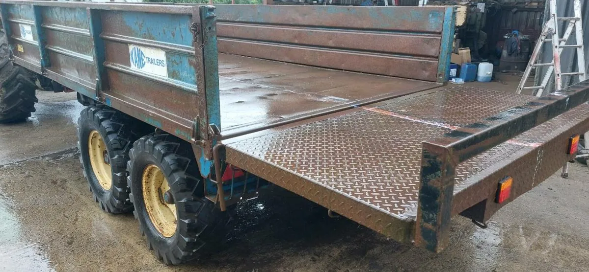 Kane 14x7'6 tipper twin ram 10 ton bale exstension - Image 3