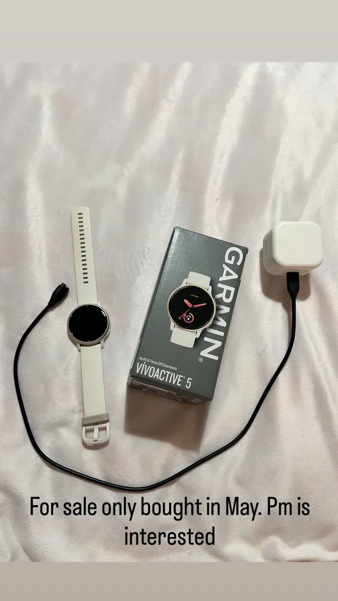 GARMIN vivoactive 5 Cream Gold Aluminium bezel - Image 3