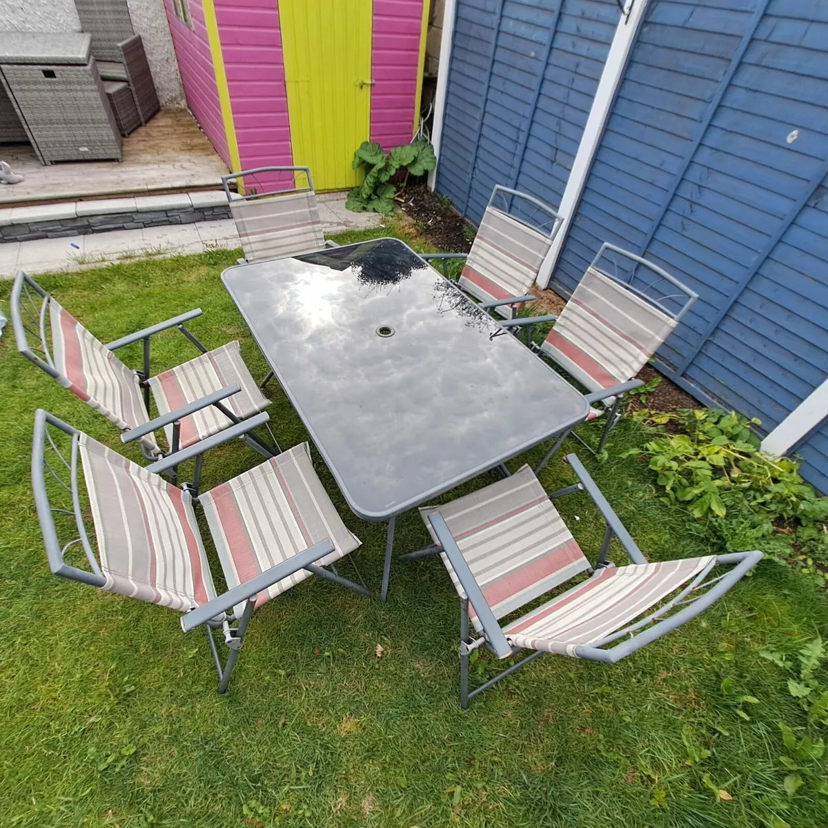 Garden table and chairs - Image 2