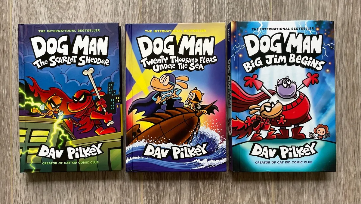 BRAND NEW Dogman Books - Perfect Gift!