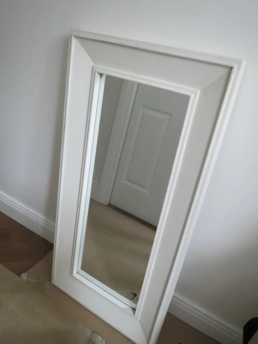 Country Corner solid wood frame mirror - Image 1