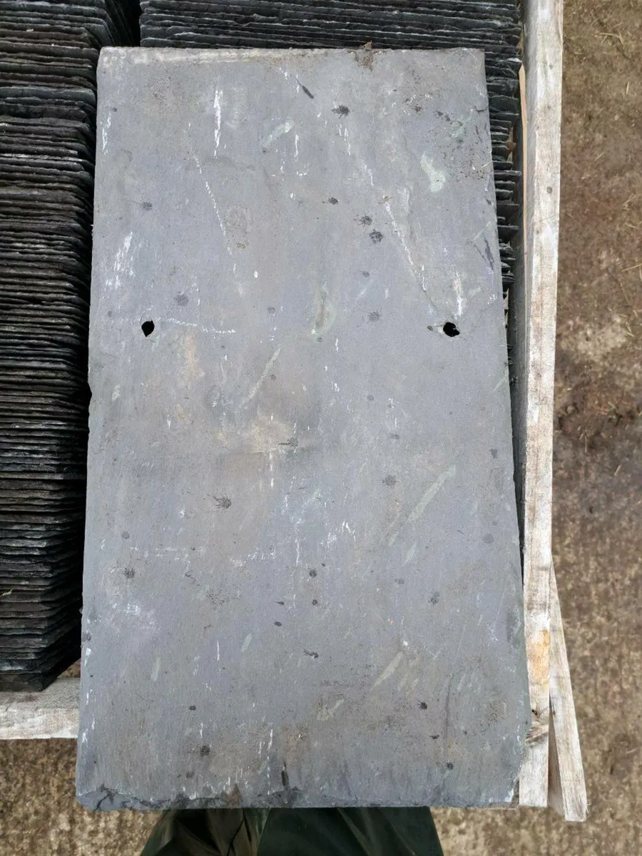 300 qty 24x12 Reclaimed Bangor Blue Slates