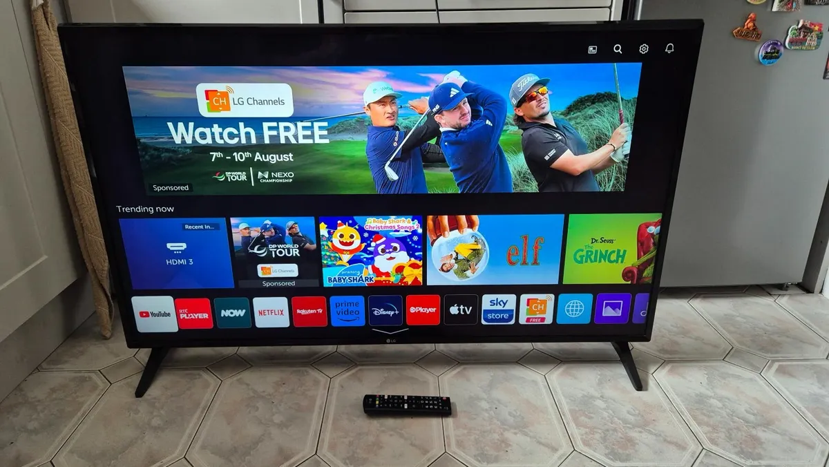 49" LG 4K UltraHD Smart TV - Image 1