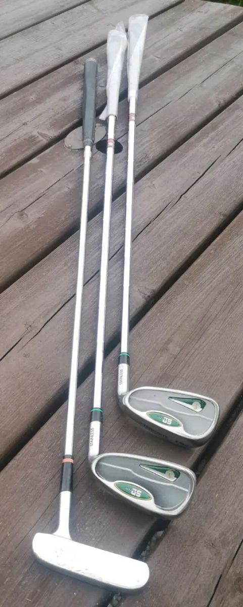 pitch & putt set, Spalding PW & SW & 2 side putter - Image 4
