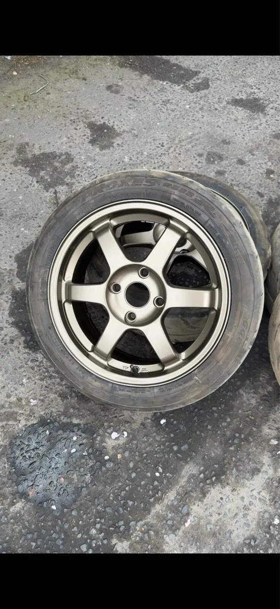 TE37 16x7 bronze 114.3x4 - Image 3