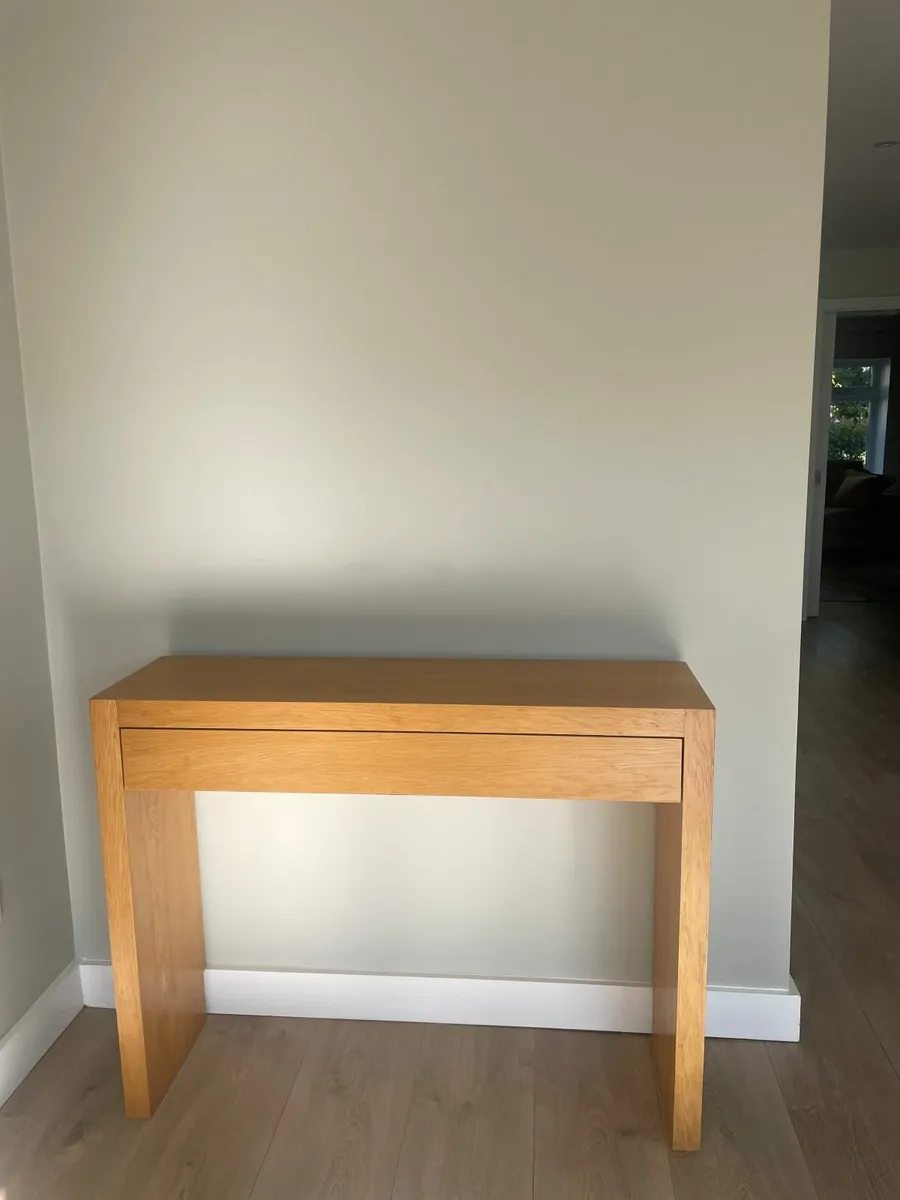 Hall table with storage - Image 1