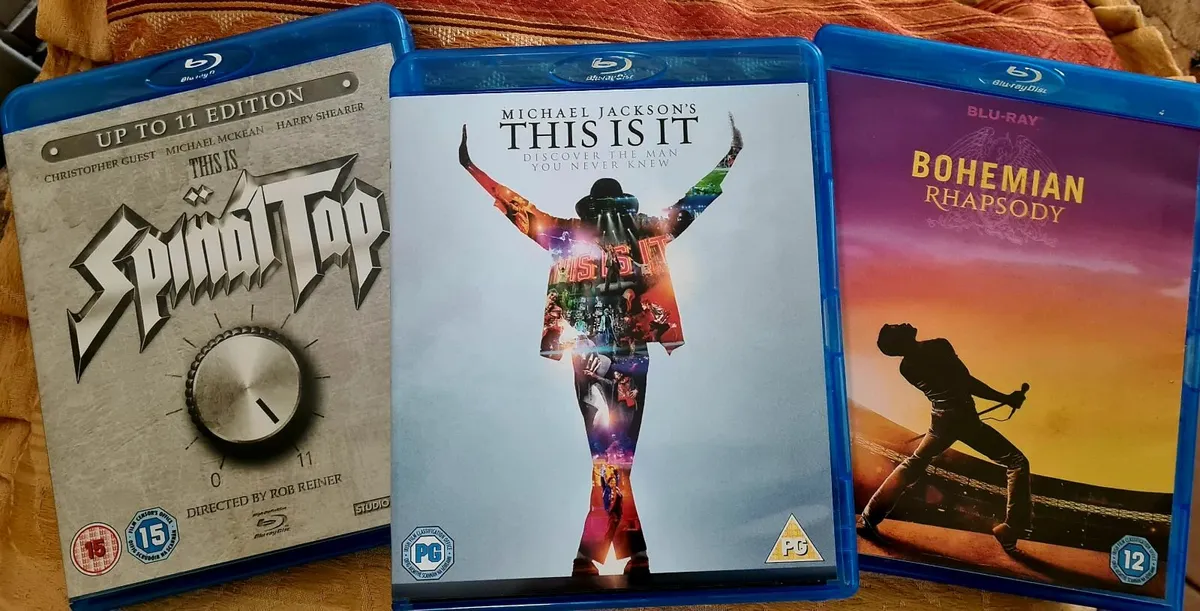 Bluray Music Movie x3 Bumper Pack - Image 1