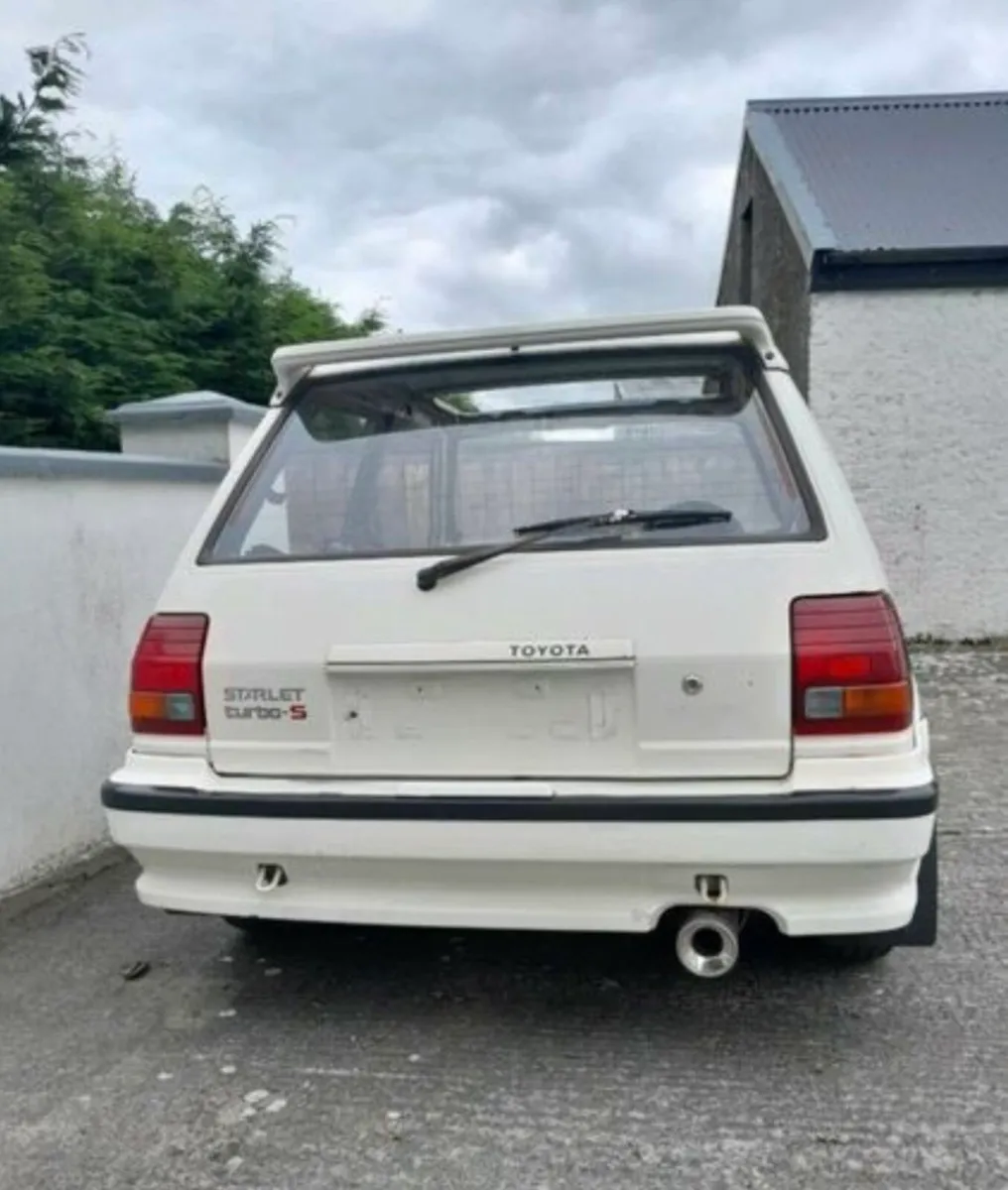 FOR BREAKING - 1987 Toyota Starlet Turbo EP71 - Image 4