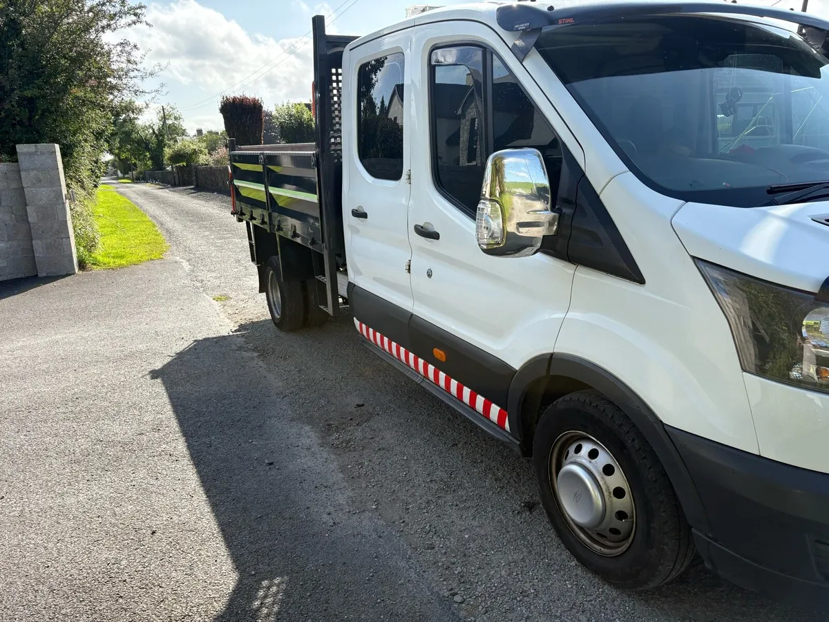 Ford transit crew cab tipper - Image 1