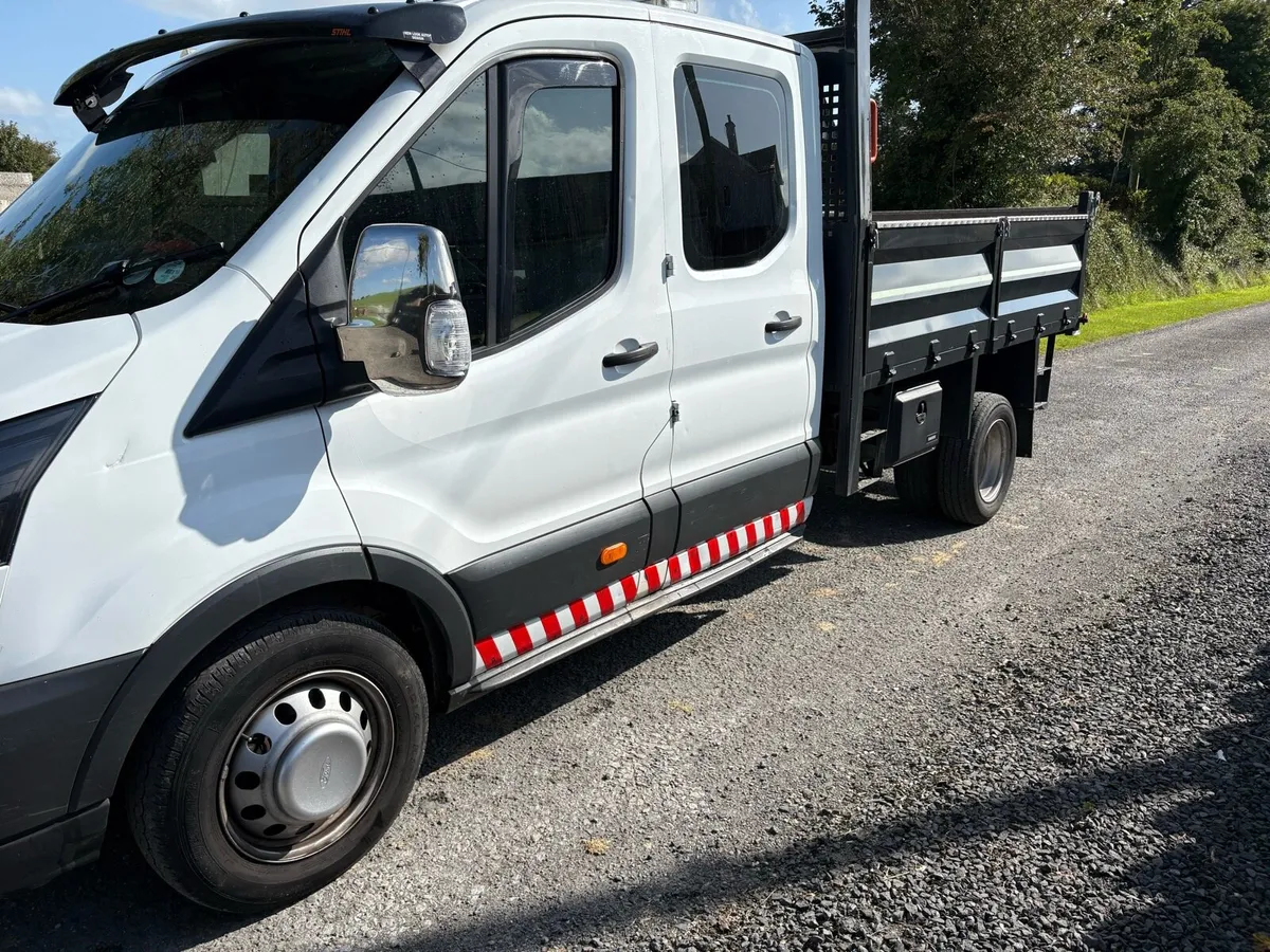 Ford transit crew cab tipper - Image 2