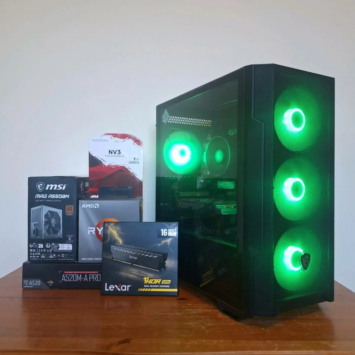 Gaming PC Ryzen 4500/RTX 2060/16GB RAM - Image 4
