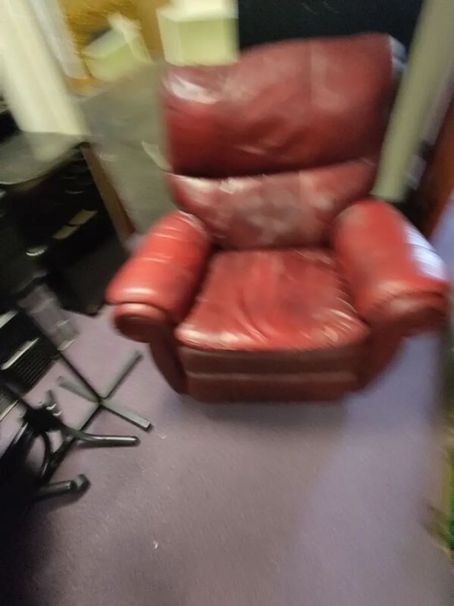 Leather Recliner - Image 1
