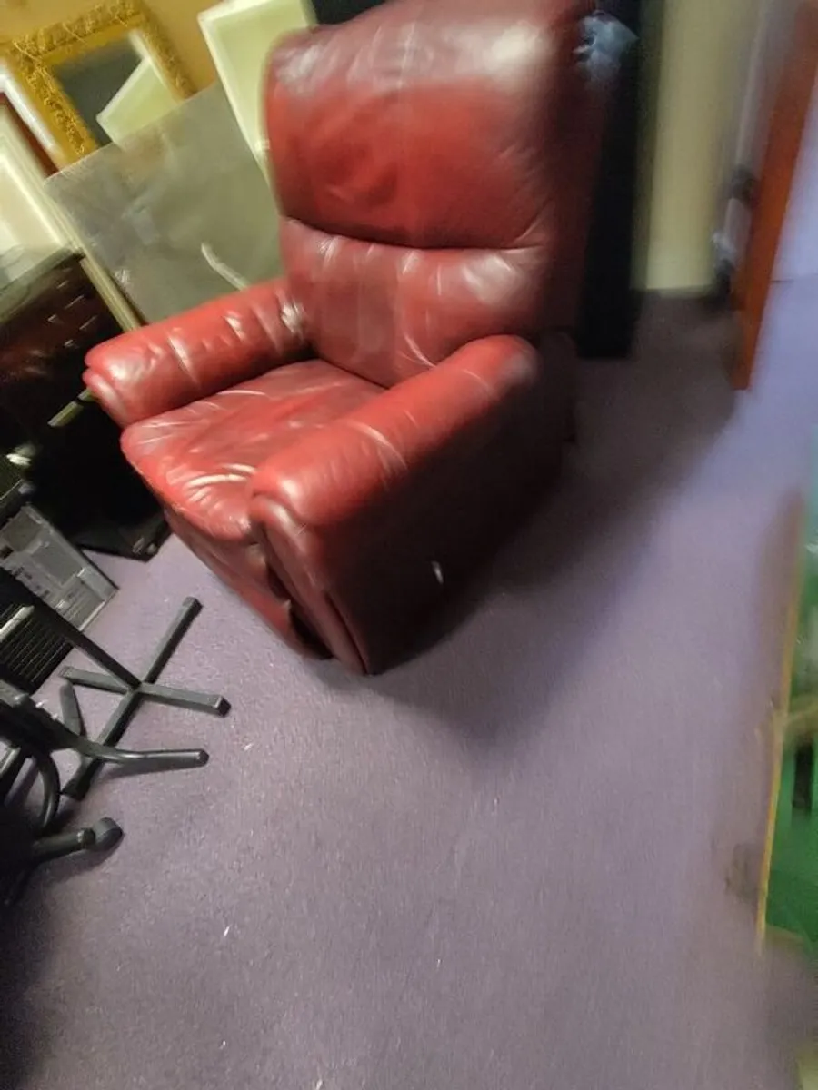 Leather Recliner - Image 2