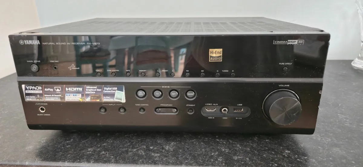 YAMAHA RX-V673  7.2 HOME CINEMA Hi-Power - Image 1