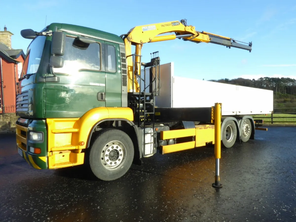 Clearance 07 MAN TGM360 6x2 alloy body Palfinger - Image 1