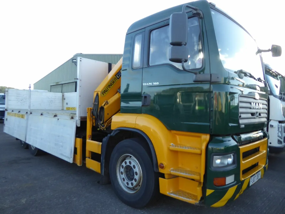 Clearance 07 MAN TGM360 6x2 alloy body Palfinger - Image 4