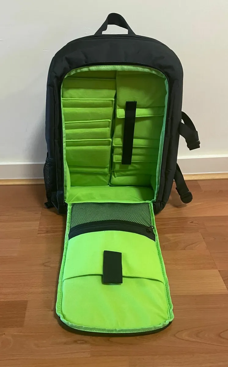 Black heavy duty rucksack - Image 1