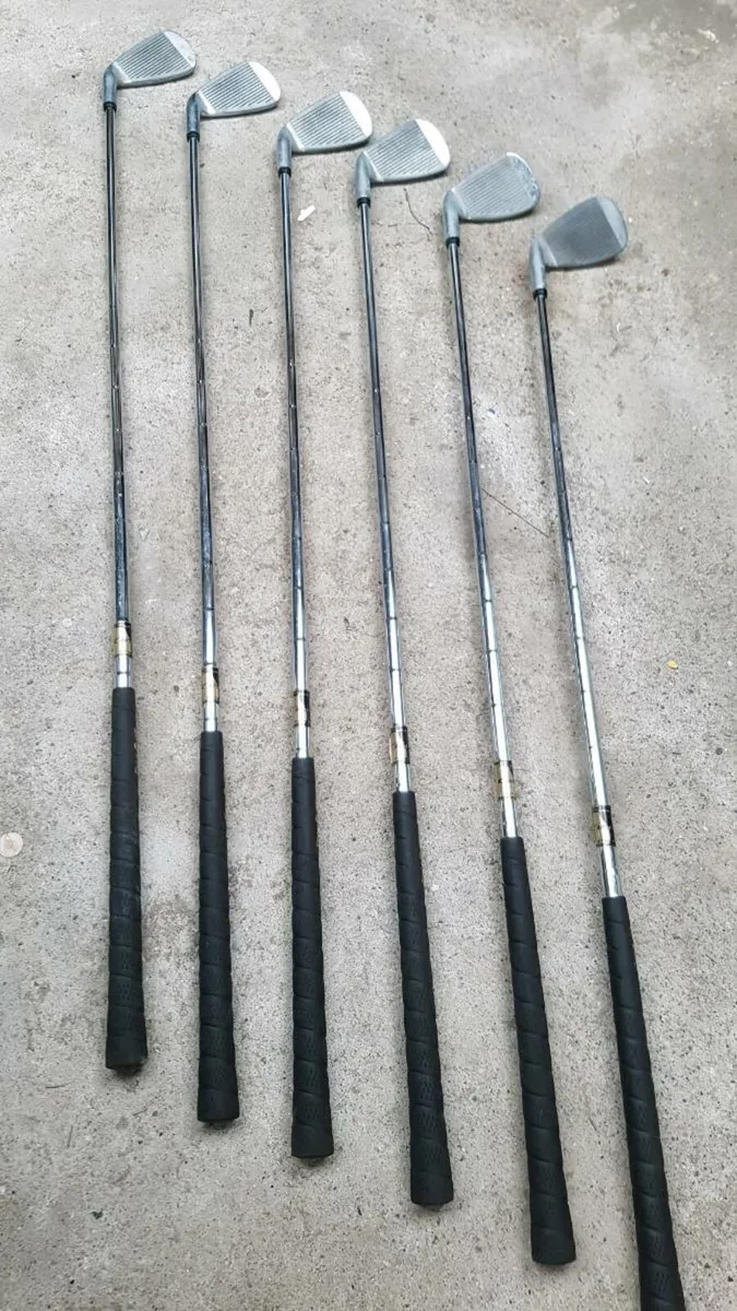 Various golf clubs and bags - Image 1