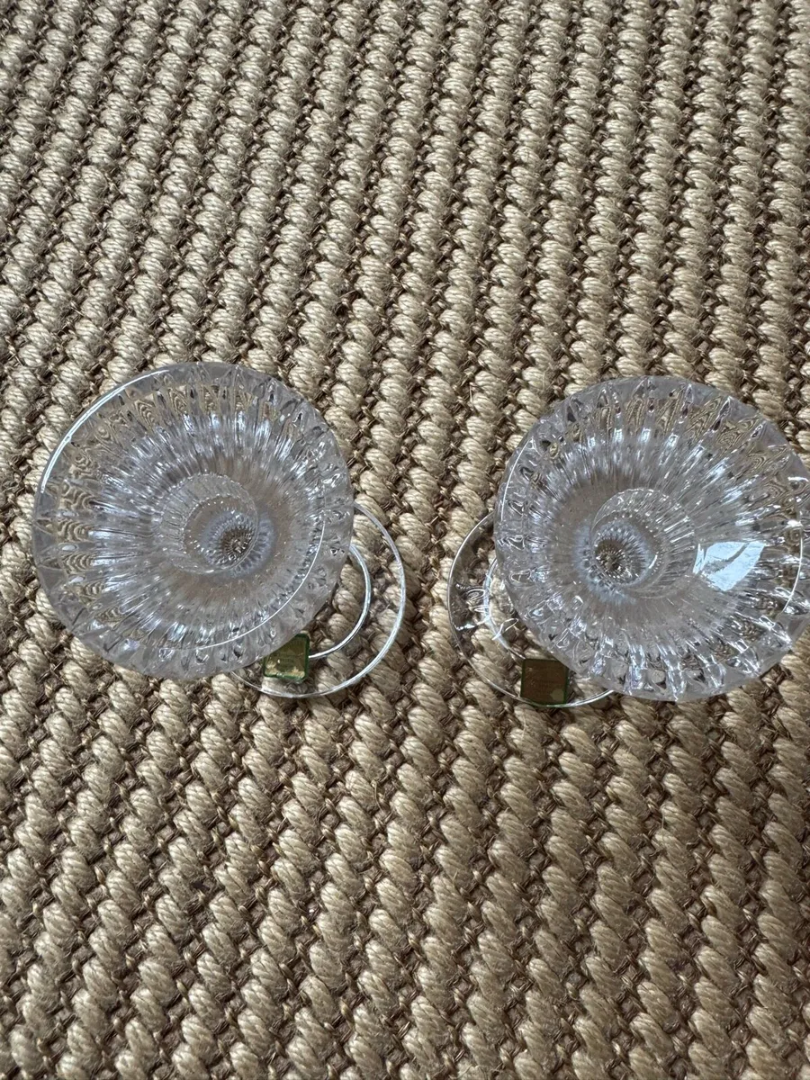 Waterford crystal marquis candle sticks - Image 2