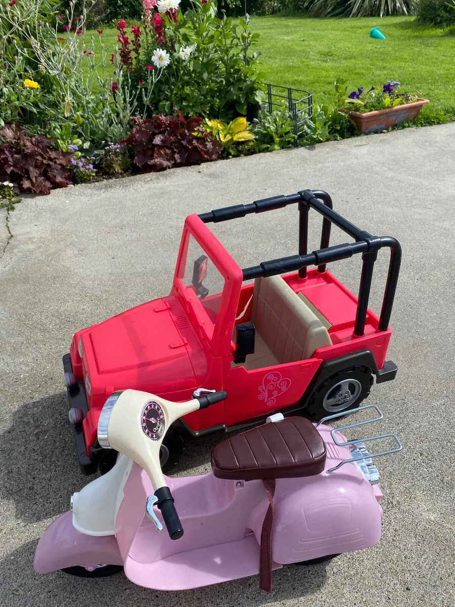 Our Generation Jeep and Scooter - Image 1