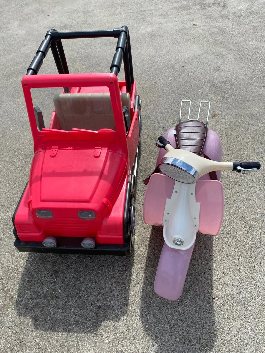 Our Generation Jeep and Scooter - Image 2