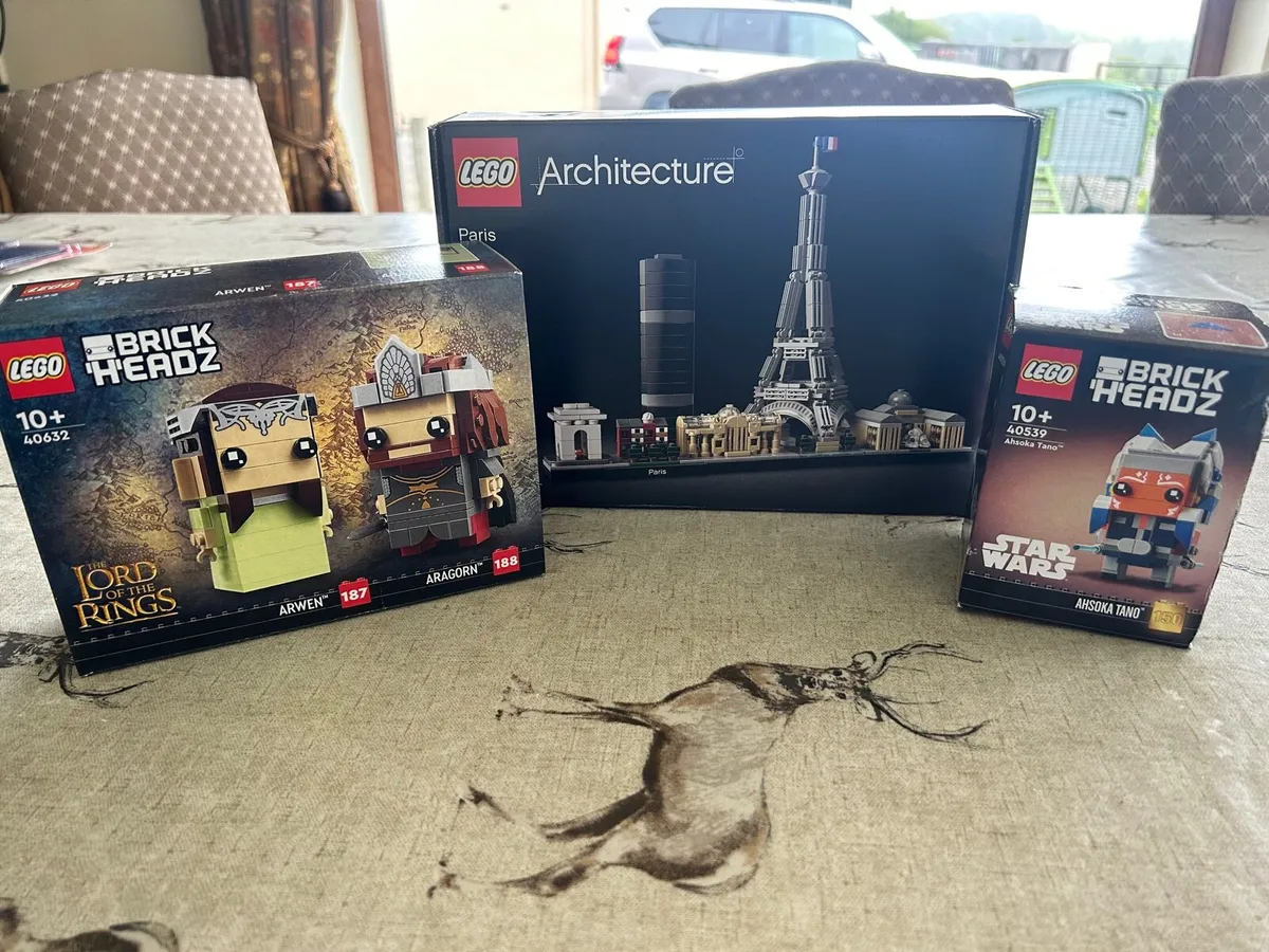 Selection of unopened Lego sets