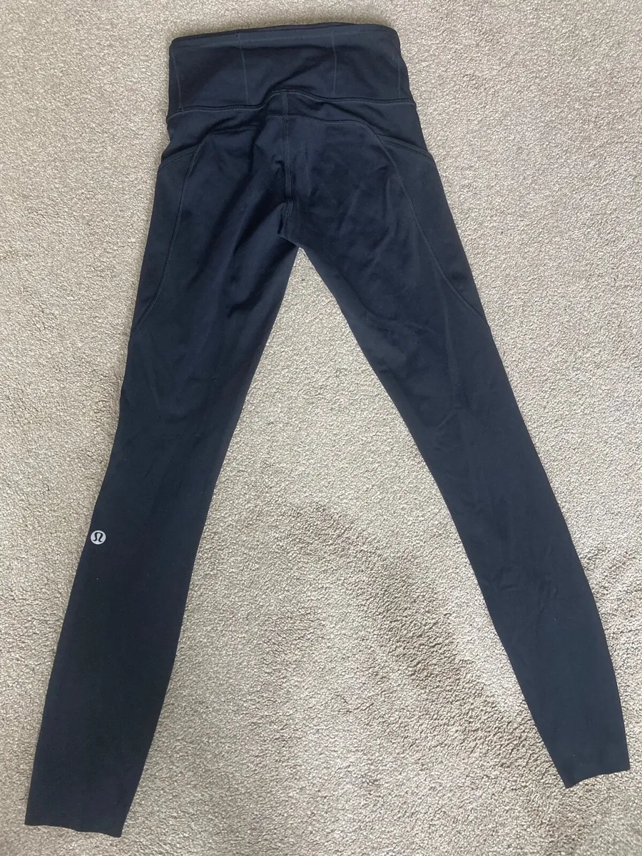 Lululemon Black Leggings Girls Size 0 - Image 1