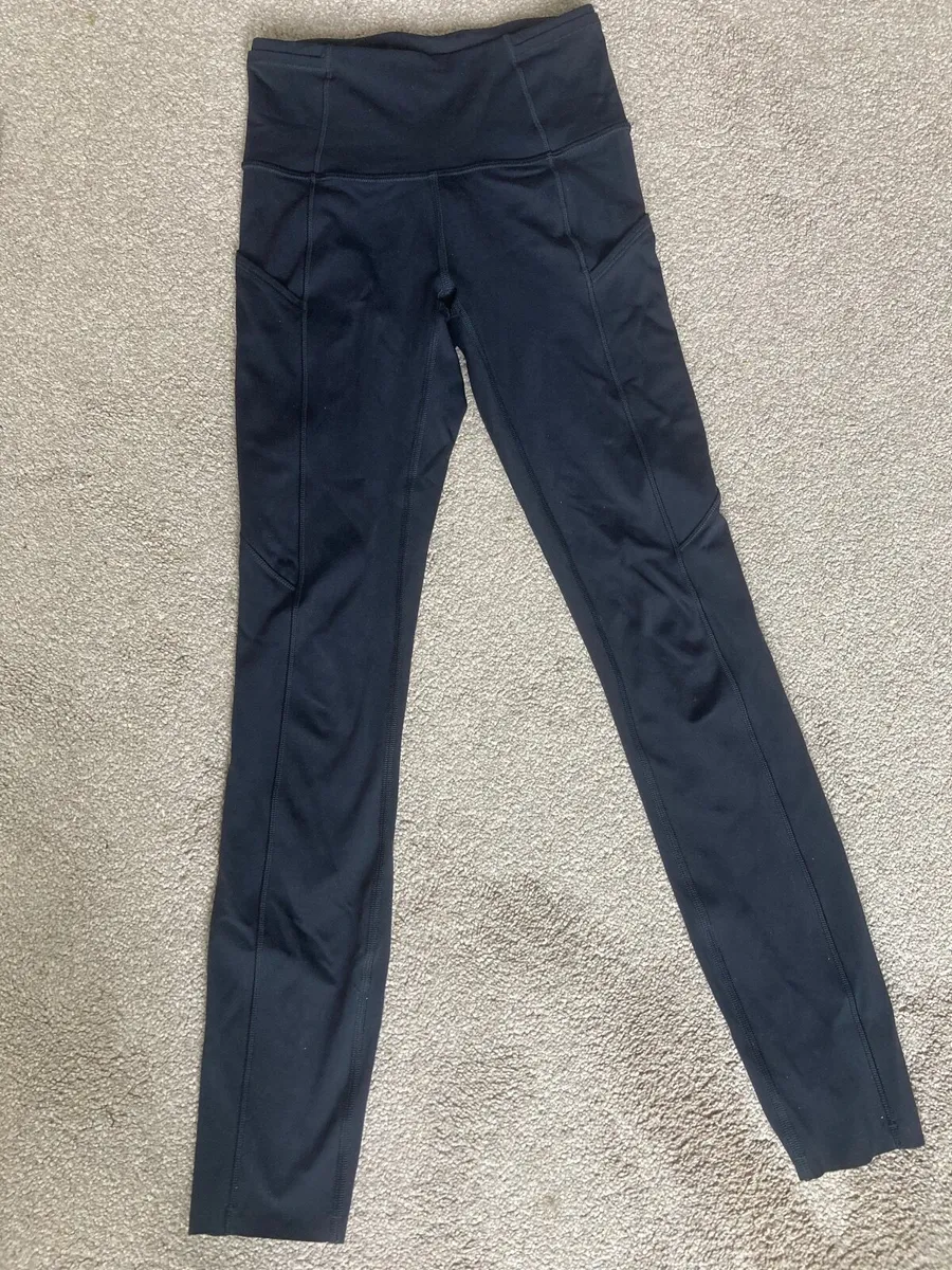 Lululemon Black Leggings Girls Size 0 - Image 2